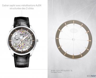 Econorm Made - Cadran Saphir Parmigiani